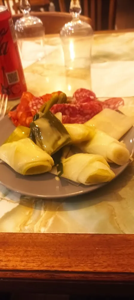 Poireaux Vinaigrette Et Charcuterie